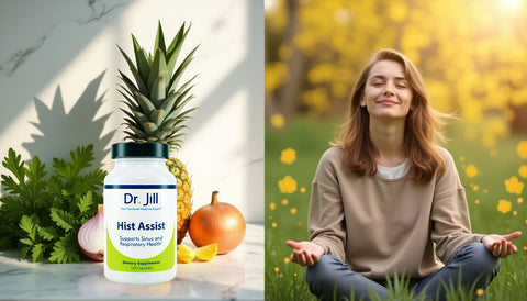 Dr. Jill's Hist Assist: Best Natural Histamine Nutrients for Allergy Season!
