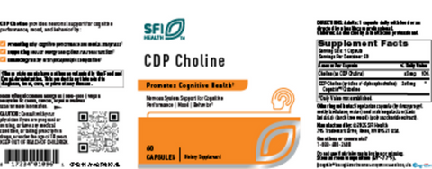 SFI - CDP Choline 60 caps