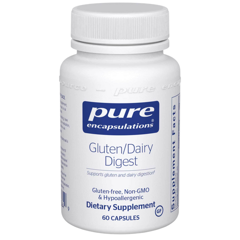 Pure Encapsulations - Gluten/Dairy Digest 60 caps