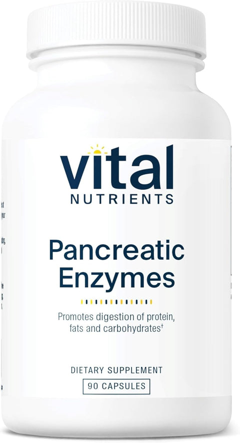 Vital Nutrients - Pancreatic Enzymes 90 caps