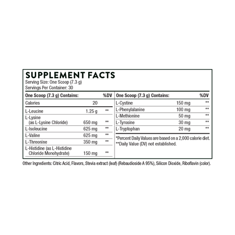 Amino Complex Lemon 231 grams