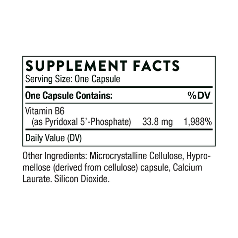 Pyridoxal 5-Phosphate 180 caps