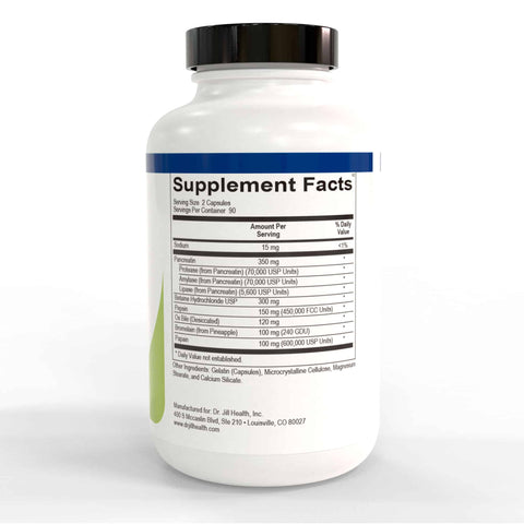 Dr. Jill Health® - Digestzyme Complete 180 caps