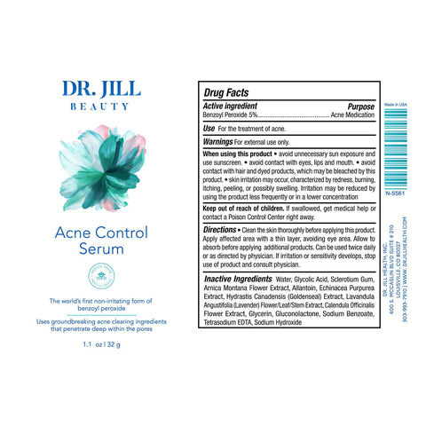 Dr. Jill Beauty - Acne Control Serum 1 oz.