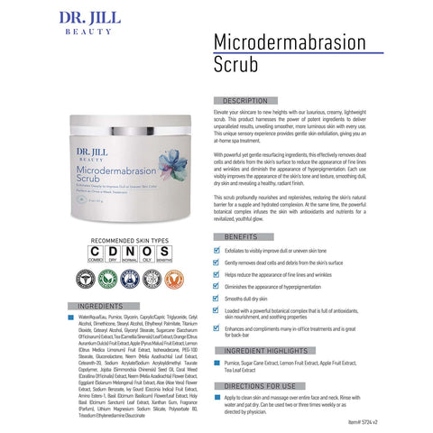 Dr. Jill Beauty - MicroDermabrasion Scrub 2 oz.
