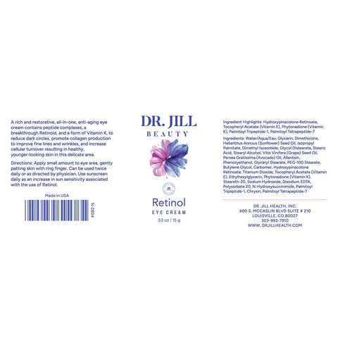 Dr. Jill Beauty - Retinol Eye Cream .53oz