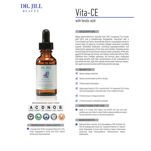 Dr. Jill Beauty - Vita-CE - 1 oz