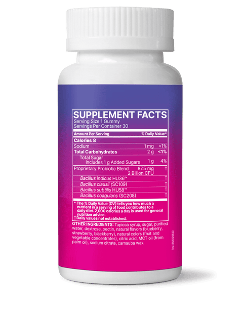 MegaSporeBiotic Gummies 30ct for Kids and Adults