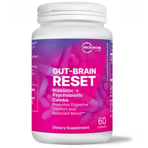 Gut Brain Reset (formally named ZenBiome Dual) 60 caps