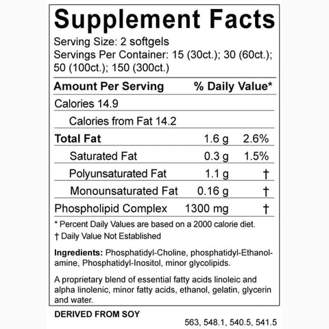 Body Bio - PC Liposomal Phospholipid Complex 100 gels
