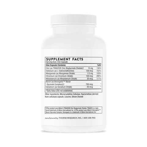 Trace Minerals 90 caps