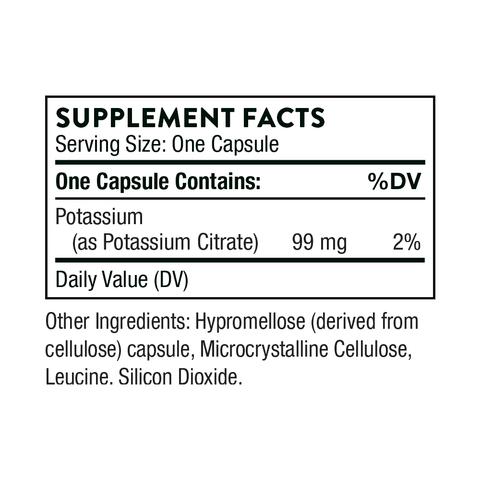 Potassium Citrate 90 caps
