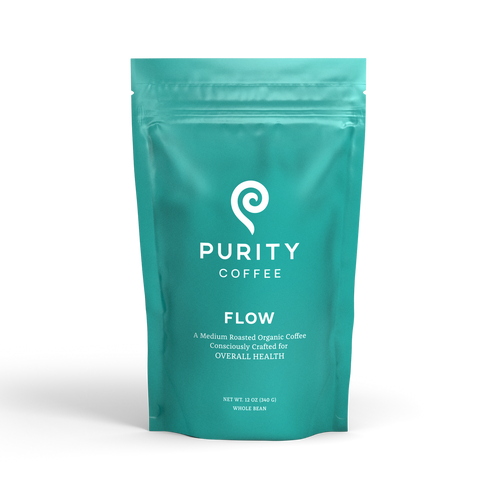 Purity Whole Bean Coffee FLOW 12 oz bag