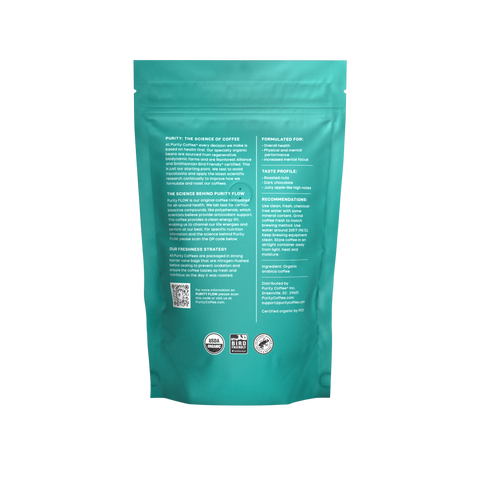 Purity Whole Bean Coffee FLOW 12 oz bag