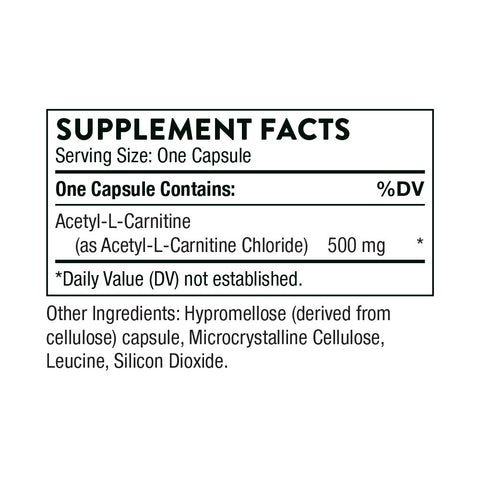 Thorne Research - Acetyl-L-Carnitine (Carnityl) 60 caps