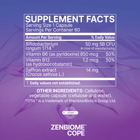 ZenBiome Cope 60 caps