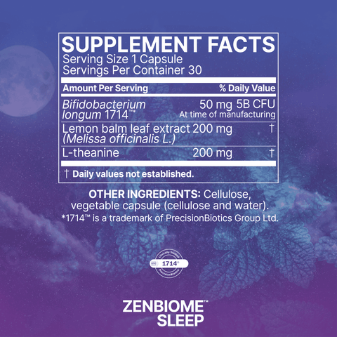 ZenBiome Sleep 30 caps