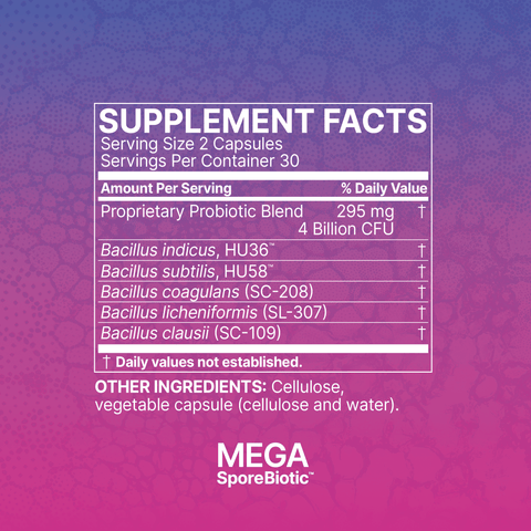 MegaSporeBiotic 180caps