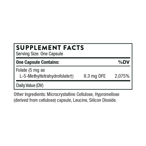 5-MTHF 5mg 60 caps