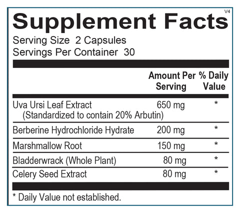 Dr. Jill Health® - Uva Ursi Pro 60 caps