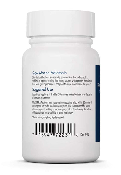 Slow Motion Melatonin 60 tabs