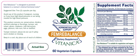 FEM Rebalance 60 caps