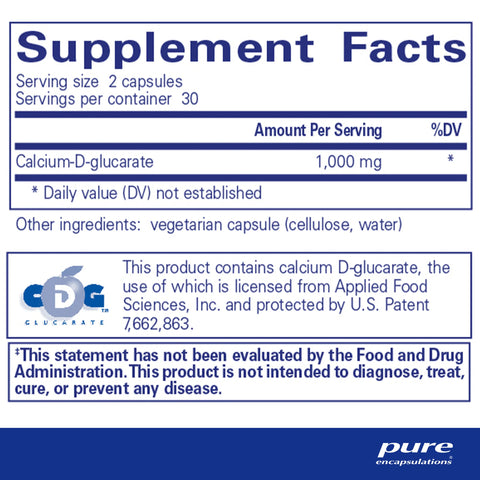 Calcium - D- Glucarate