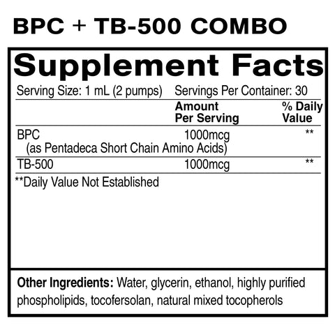 Quicksilver - Oral Liposomal BPC + TB-500 1 fl oz