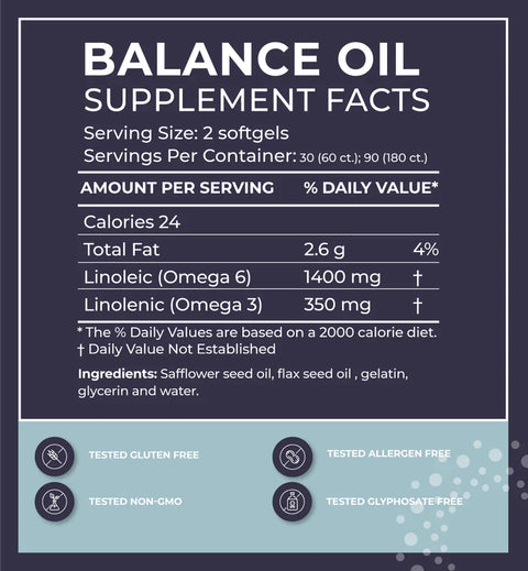 Body Bio - Balance Oil 180 Softgels