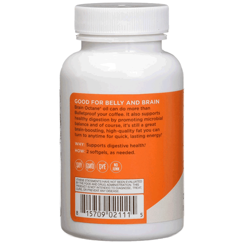 Brain Octane Softgels 60 gels