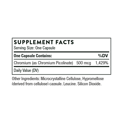 Chromium Picolinate 60 caps