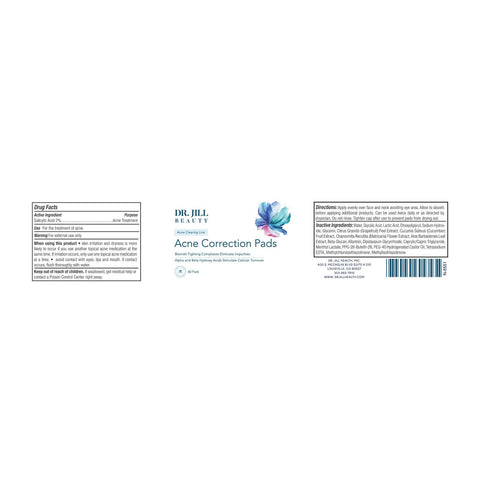 Dr. Jill Beauty® - Acne Correction Pads 60 pads