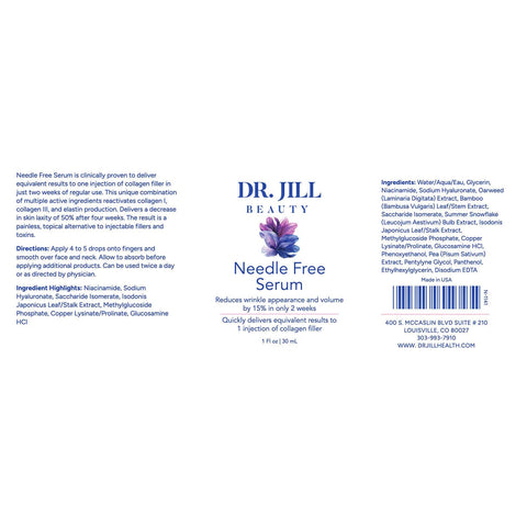 Dr. Jill Beauty - Needle Free Serum 1 oz.