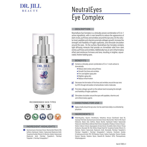 Dr. Jill Beauty - Neutraleyes 0.53 oz.