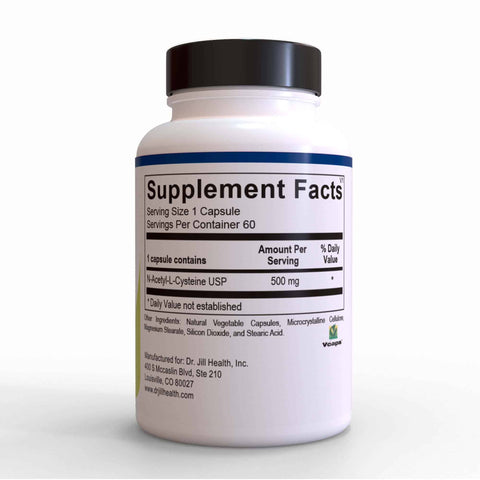 Dr. Jill Health® - NAC 500 60 Caps