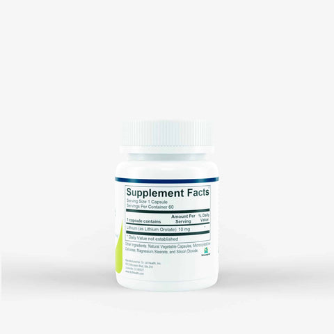Dr. Jill Health® - Activated Lithium 60 caps