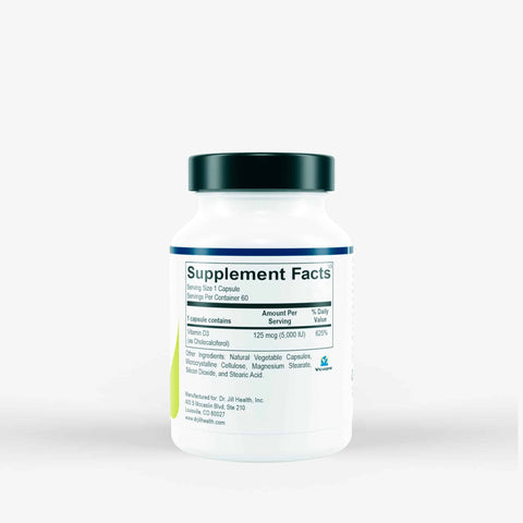 Dr. Jill Health® - Daily D3 60 Caps