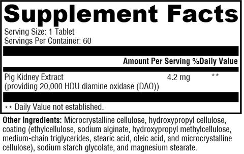 Dr. Jill Health® - Histamine Blocker 60 tabs