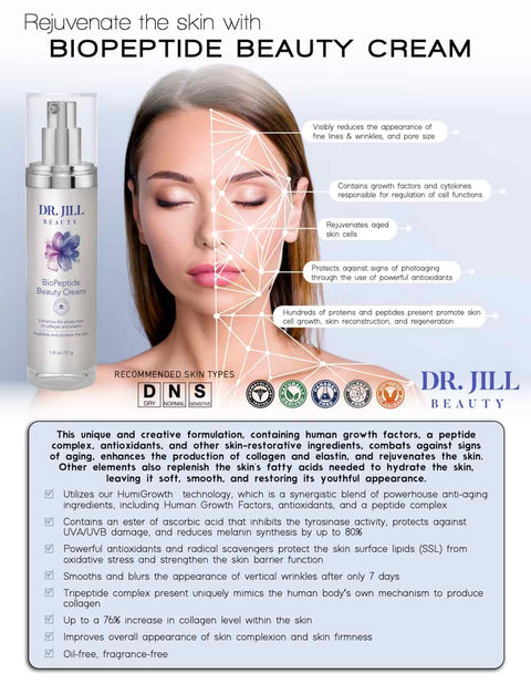 Dr. Jill Beauty - BioPeptide Beauty Cream 1.8oz