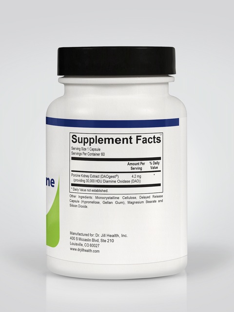 Dr. Jill Health® - DAO Histamine Support 60 caps