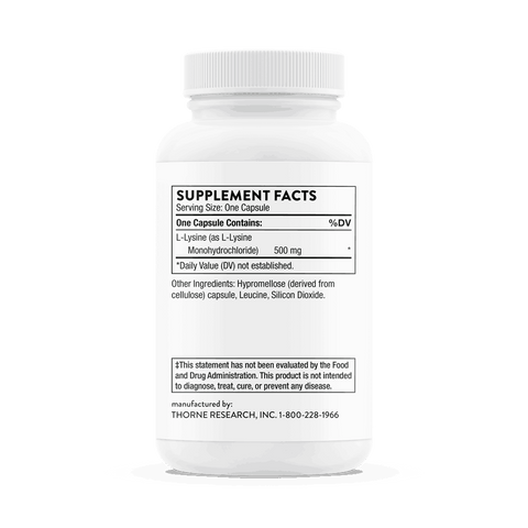 Lysine (L-Lysine) 60 caps