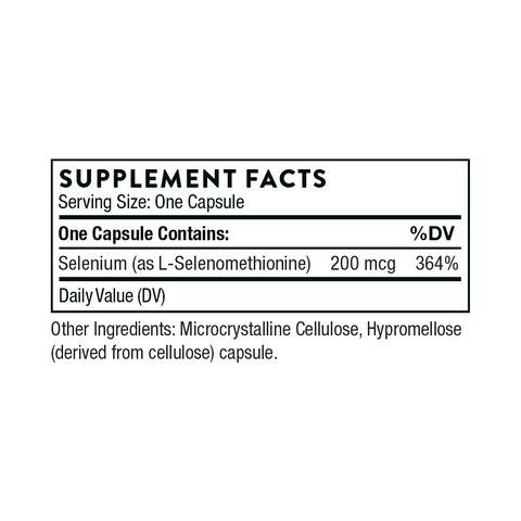 Thorne - Selenium (Selenomethionine) 60 caps