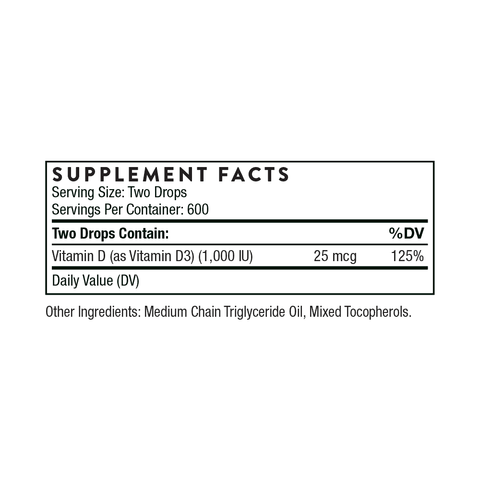Vitamin D liquid 30mL
