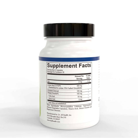Dr. Jill Health® - ZeoBind Plus 60 caps