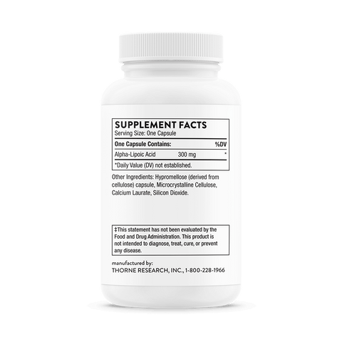 Thorne - Alpha Lipoic Acid 60 caps
