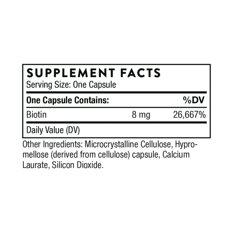 Biotin 60 caps