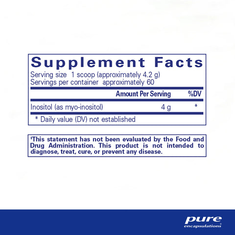 Pure Encapsulations - Inositol Powder 8.8oz