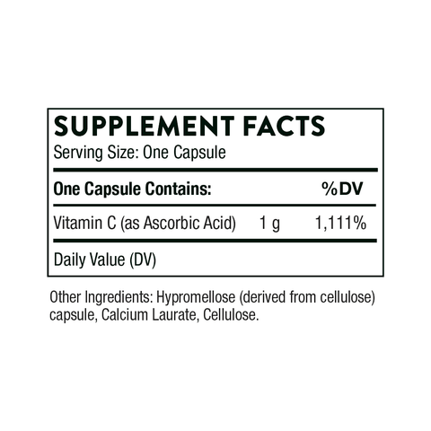 Ascorbic Acid 60 caps