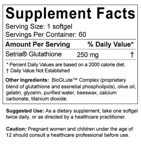 Liposomal Glutathione(Essential Pro) 60 softgels