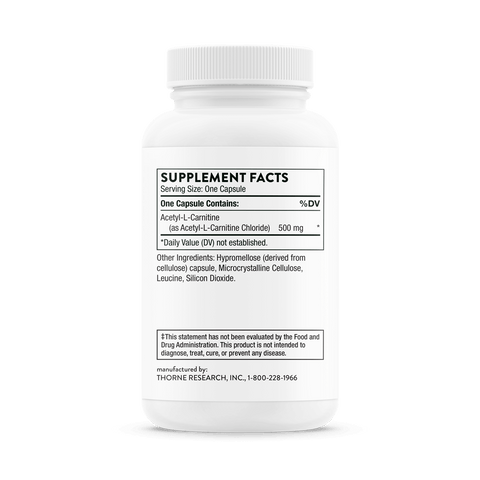 Thorne Research - Acetyl-L-Carnitine (Carnityl) 60 caps